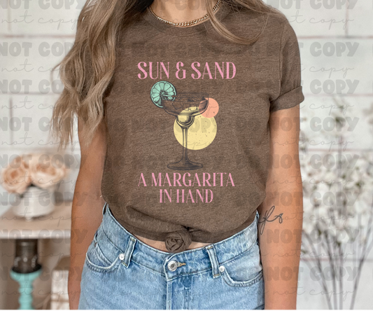3925 Sun and Sand Margarita DREAM TRANSFER* DTF
