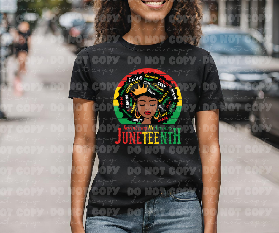 4000 Remembering My Ancestors Juneteenth  *DREAM TRANSFER* DTF