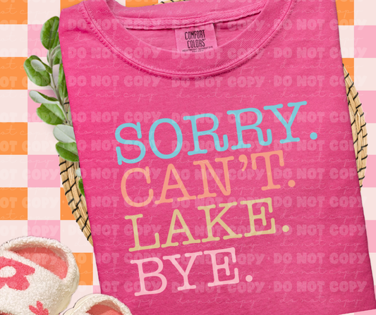 4016 Sorry can't lake bye  *DREAM TRANSFER* DTF