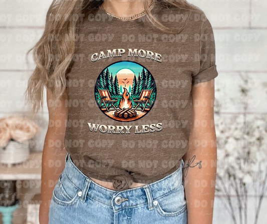 4019 Camp More Worry Less *DREAM TRANSFER* DTF