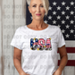 4137 Usa Cow Print *DREAM TRANSFER* DTF