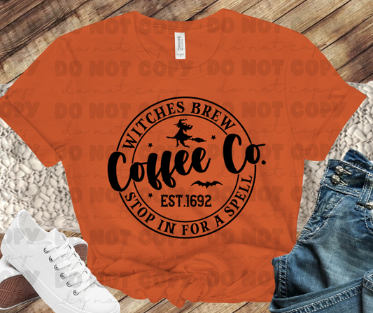 4204 Witches brew coffee co. est.1692 *DREAM TRANSFER* DTF