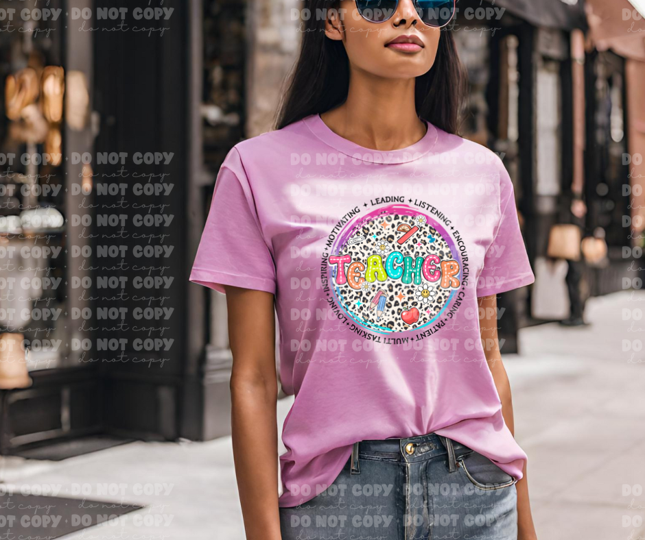 4282 Teacher motivational leading listening *DREAM TRANSFER* DTF