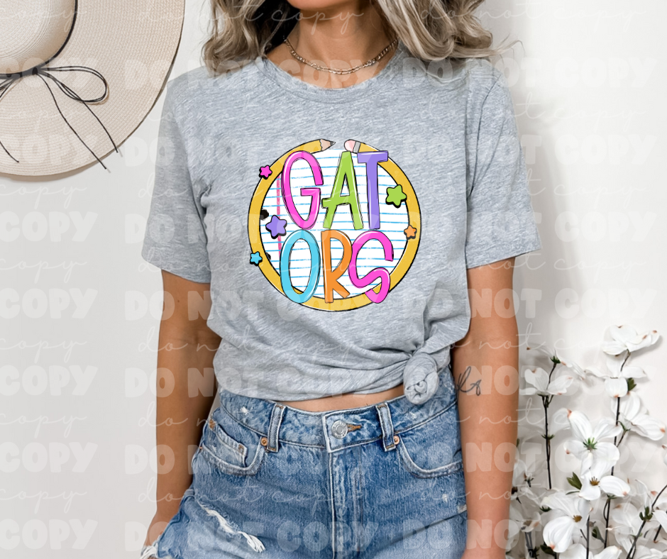 4551 Gators paper and pencil *DREAM TRANSFER*