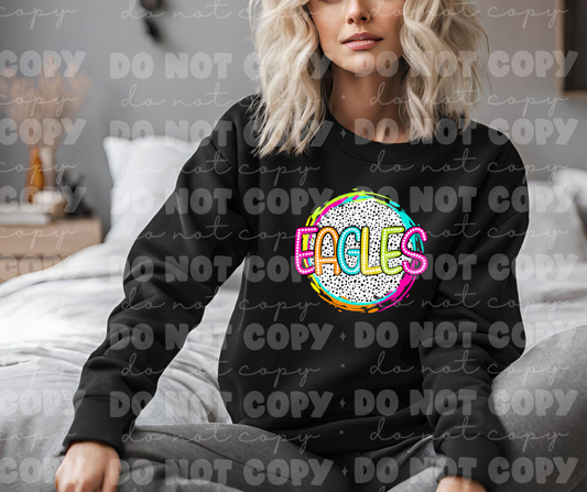 4531 Eagles circle dot mascot *DREAM TRANSFER*