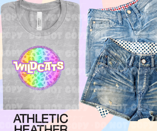 4589 Wildcats Colorful Leopard *DREAM TRANSFER*