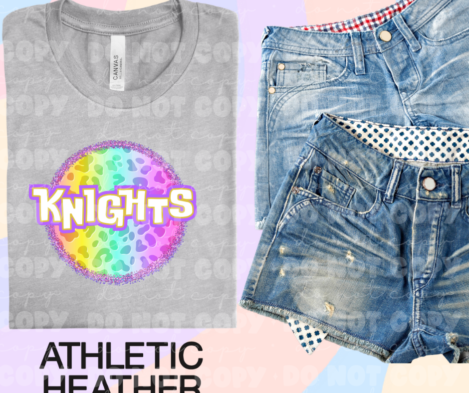 4575 Knights Colorful Leopard *DREAM TRANSFER*