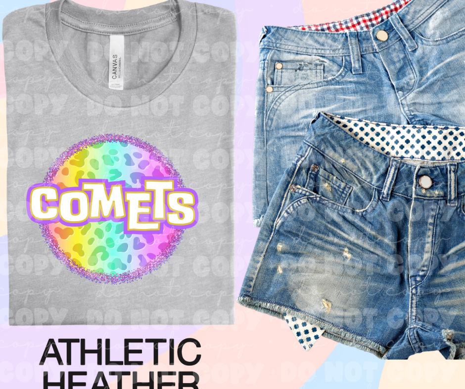 4559 Comets Colorful Leopard *DREAM TRANSFER*