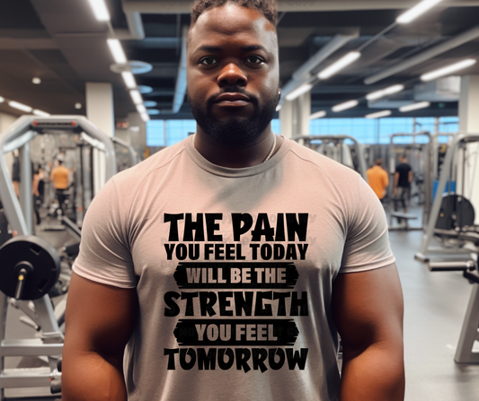 4879 - The pain you feel today will be the strength you feel tomorrow *DTF