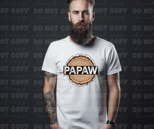 5787 - Papaw strength legacy protection *DTF Transfer