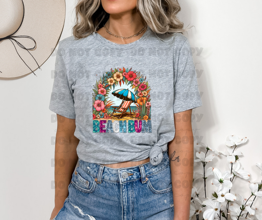 5886 - Beach bum chair *DTF Transfer