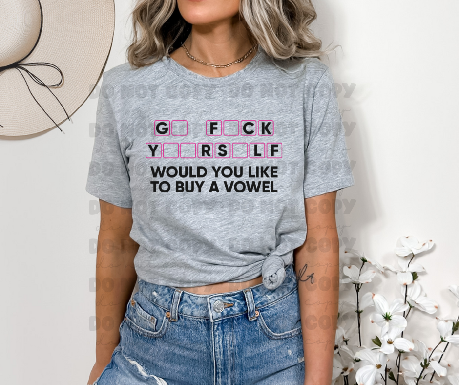 5922 - Go F yourself *DTF Transfer