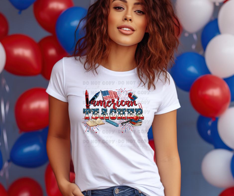 5937 - American Teacher *DTF Transfer