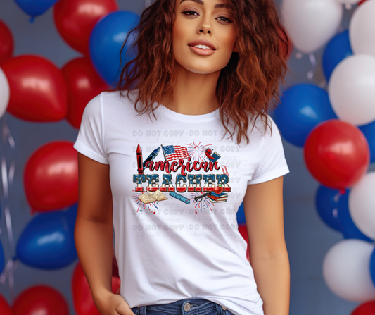 5937 - American Teacher *DTF Transfer