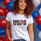 5944 - American Flag US-PS *DTF Transfer
