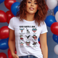 5945 - God says I am patriotic *DTF Transfer