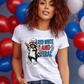 5968 - Red white and feral *DTF Transfer
