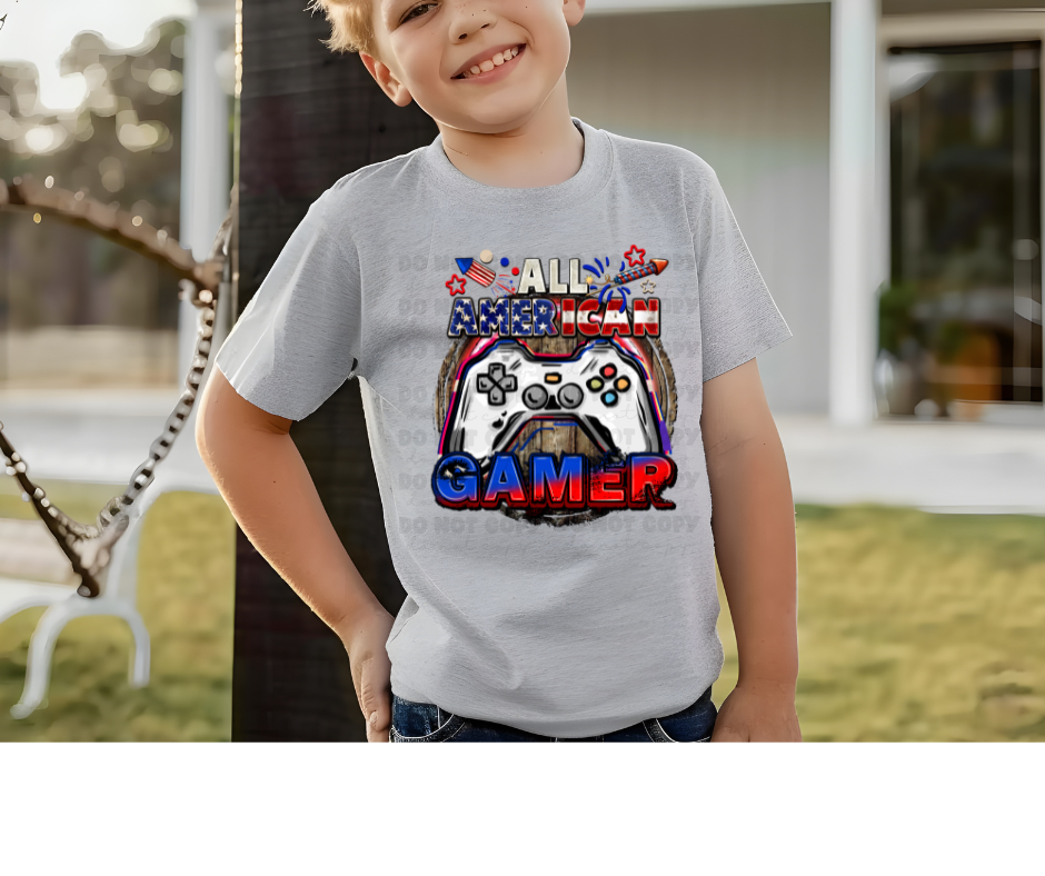 5982 - All American Gamer *DTF Transfer