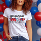 6035 - All American Teacher she loves Jesus and America too *DTF Transfer