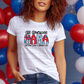 6028 - All American Mama she loves Jesus and America too *DTF Transfer