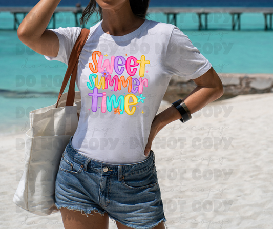 6060 - Sweet summer time *DTF Transfer