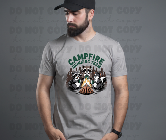 6080- Campfire drinking time *DTF Transfer