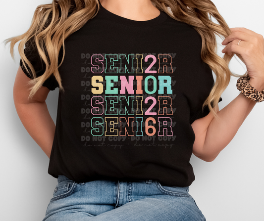 6133 - Senior 2026 stacked * DTF Transfer
