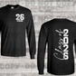 6176 - Class of 2026 white pocket with back * DTF