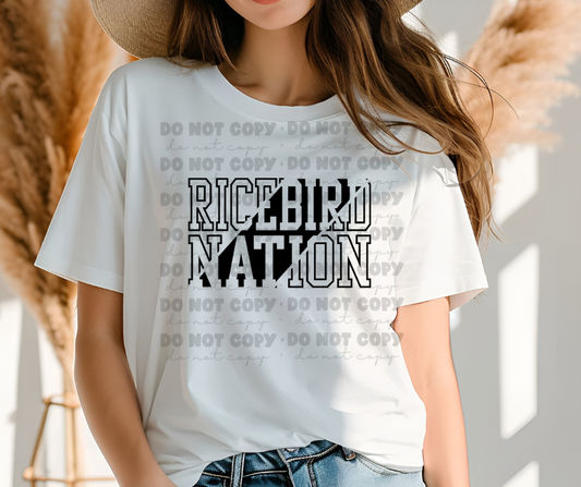 6189 - Ricebird Nation * DTF Transfer