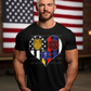6323 - Police EMS Fire heart * DTF Transfer