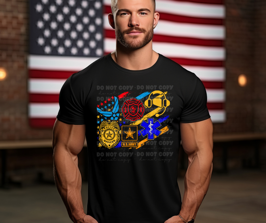 6327 - Fire dispatch police military EMS * DTF Transfer