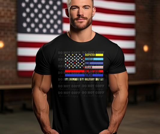 6328 - Dispatch Doctor EMS Nurse Firefighter Police Military * DTF Transfer