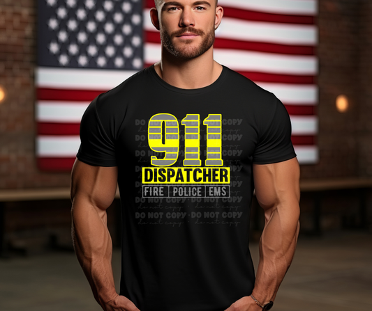 6334 - 911 Dispatcher Fire Police EMS * DTF Transfer