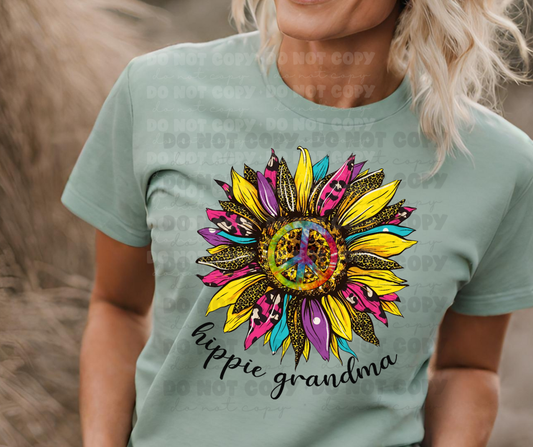 6371 - Hippie Grandma * DTF Transfer