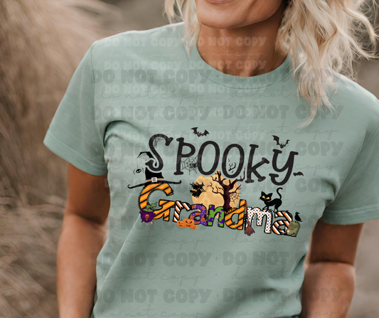6378 - Spooky Grandma * DTF Transfer