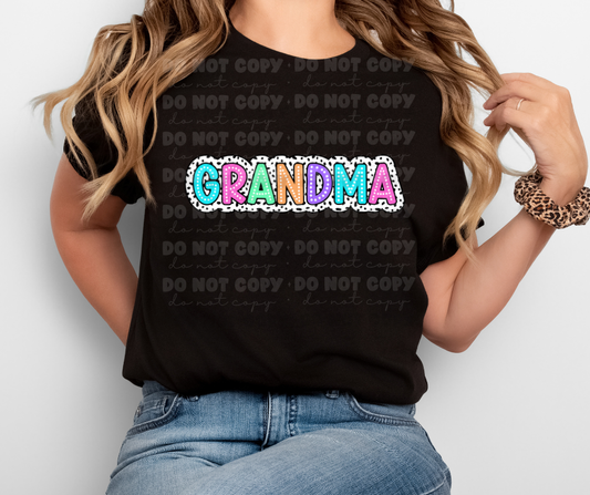 6391 - Grandma Dot * DTF Transfer
