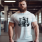 6625 - Jesus lifting weights *DTF Transfer