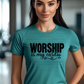 6629 - Worship is my cardio with heart *DTF Transfer