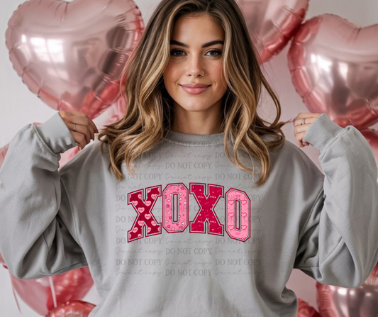 6631 - XOXO Valentine *DTF Transfer