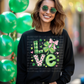 6676 - Love shamrock pink *DTF Transfer