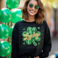 6681 - St. Patrick brushstroke shamrock *DTF Transfer