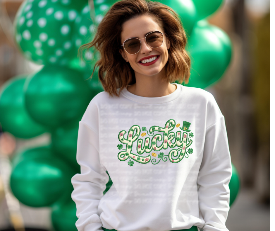 6695 - Lucky Shamrock *DTF Transfer