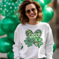 6699 - Lucky shamrock clover *DTF Transfer