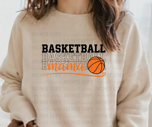 6726 - Basketball mama stacked *DTF Transfer