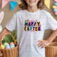 6747 - Happy Easter with bunny ear *DTF Transfer