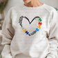 6770 - Autism heart *DTF Transfer