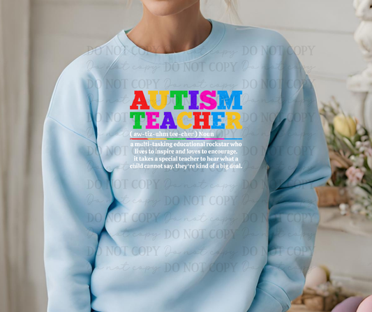6775 - Autism teacher *DTF Transfer