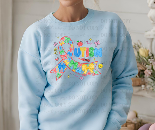 6776 - Autism ribbon *DTF Transfer