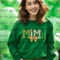 5094 - Mimi with bow shamrock clover *DTF