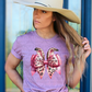 5309 - Pink coquette bow with bunny ears *DTF